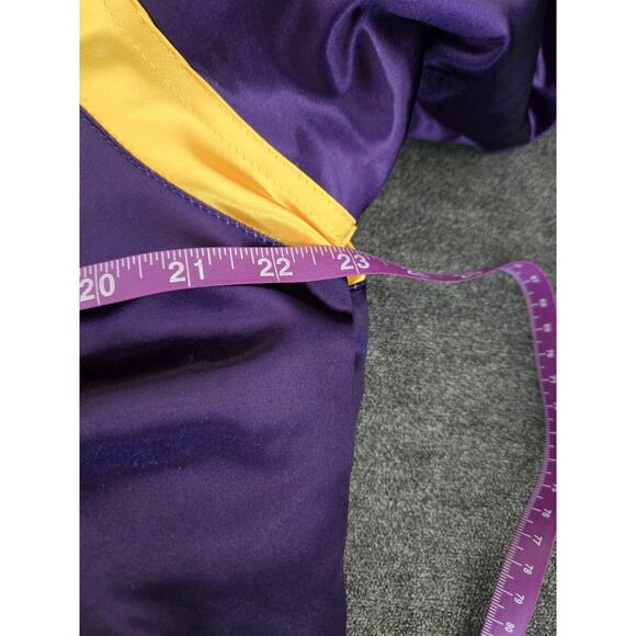 Kobe Bryant Mamba Crenshaw Los Angeles Lakers Satin Jacket Headgear Classic Sz M - Picture 10 of 15